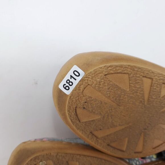 Rieker Shoes Womens 38 Colorful Leather Cut Out Slip On Loafer Comfort - Picture 13 of 13